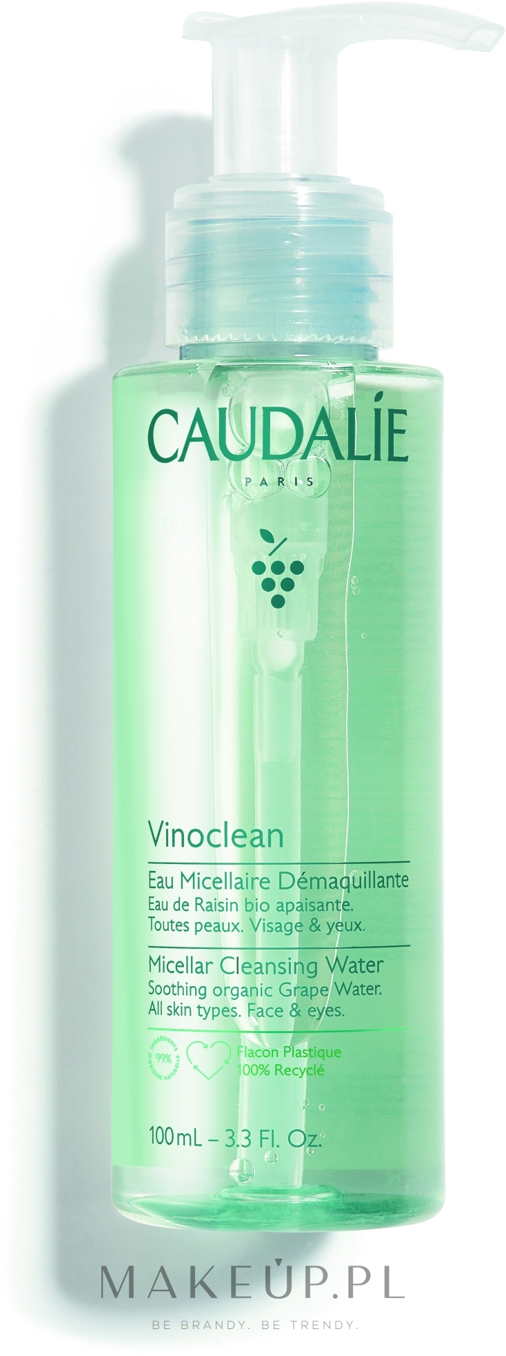 Woda micelarna - Caudalie Vinoclean Micellar Cleansing Water — Zdjęcie 100 ml