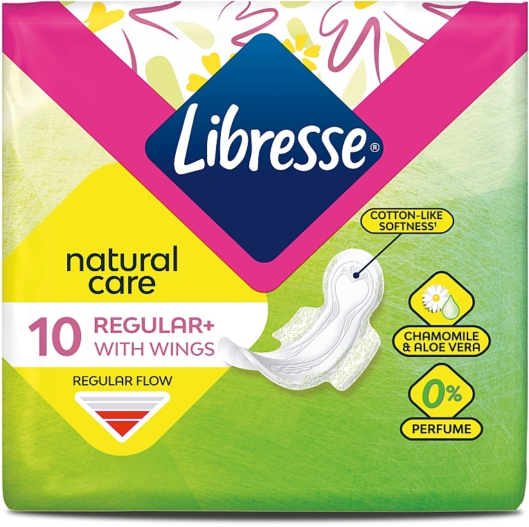 Podpaski, 10 szt. - Libresse Natural Care Ultra Normal — Zdjęcie N2