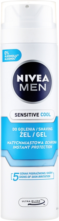 Chłodzący żel do golenia - NIVEA MEN Sensitive — Zdjęcie N4