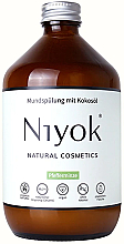 Olejek do płukania jamy ustnej Mięta pieprzowa - Niyok Natural Cosmetics — Zdjęcie N2