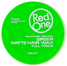 Matowy wosk do włosów - Redist Professional Red One Green Matte Hair Wax — Zdjęcie N1