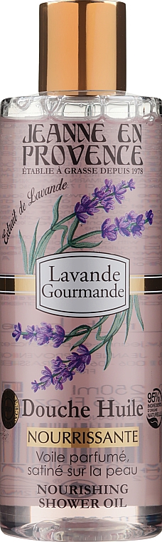 Olejek pod prysznic Lawenda - Jeanne en Provence Lavende Nourishing Shower Oil — Zdjęcie N2