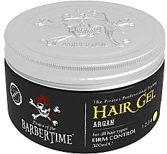 Żel do włosów z olejkiem arganowym - Barbertime Hair Gel Argan Firm Control — Zdjęcie N1