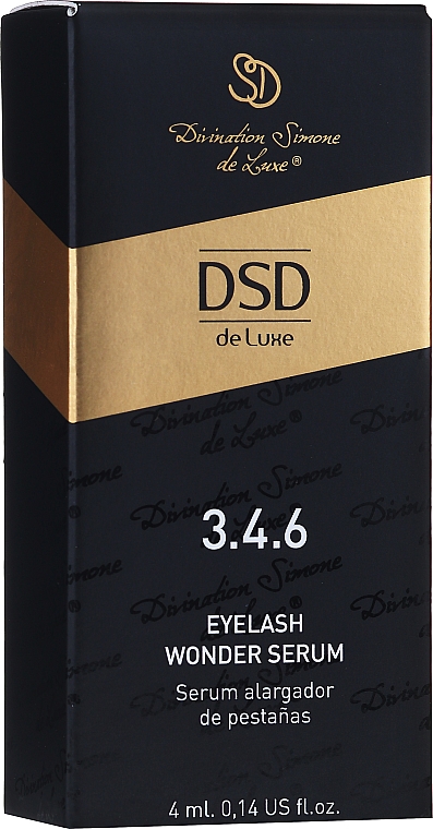 Nabłyszczające serum do rzęs - Simone DSD De Luxe DSD Eyelash Wonder Serum — Zdjęcie N1