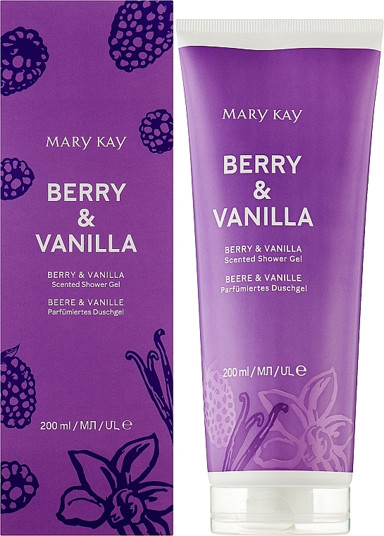 Żel pod prysznic Jagody i wanilia - Mary Kay Scented Shower Gel Berry & Vanilla — Zdjęcie N2