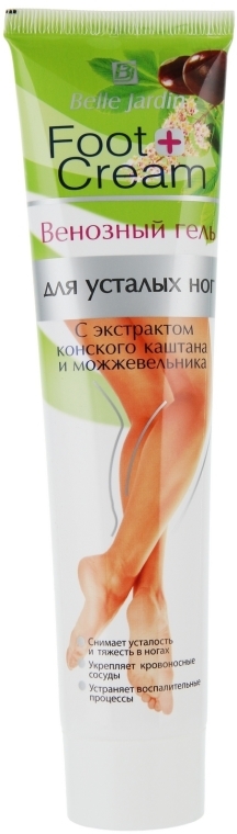 Żel do zmęczonych nóg z wyciągiem z kasztanowca i jałowca - Belle Jardin Hand & Foot Cream — Zdjęcie N1