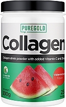 Kolagen z witaminą C i cynkiem, arbuz - Pure Gold Beef Collagen Watermelon Sorbet — Zdjęcie N1