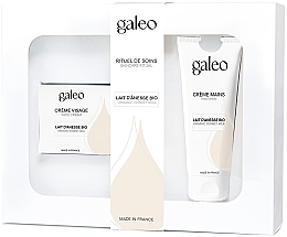 Kup Zestaw do odżywienia włosów - Galeo Organic Donkey Milk Skincare Ritual (f/cr/50ml + h/cr/75ml)