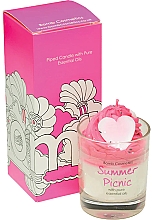 Kup Świeca zapachowa w szkle - Bomb Cosmetics Piped Candle Summer Picnic