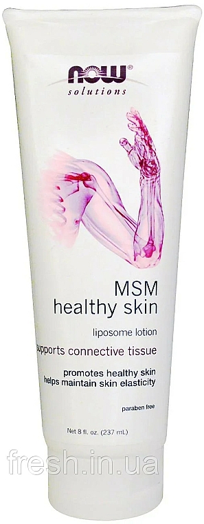Balsam liposomalny z MSM - Now Foods Solutions MSM Healthy Skin Liposome Lotion — фото N1