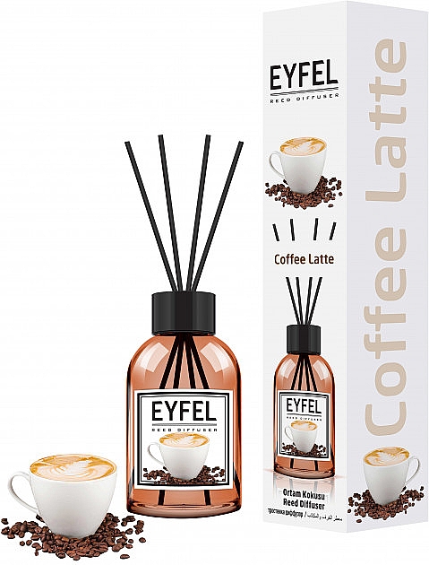 Dyfuzor zapachowy Kawa - Eyfel Perfume Reed Diffuser Coffee