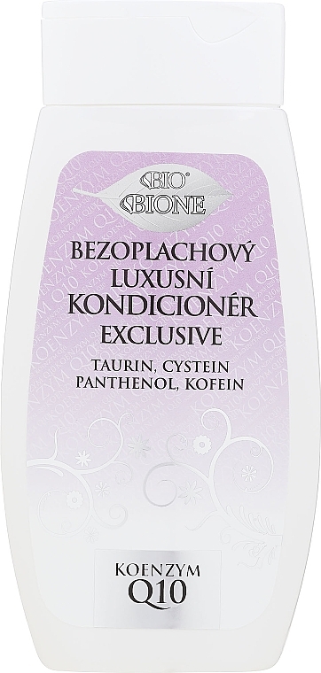 Wzmacniająca odżywka bez spłukiwania do włosów z koenzymem Q10 - Bione Cosmetics Exclusive Luxury Leave-in Conditioner With Q10