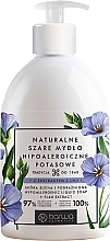 Kup Hipoalergiczne szare mydło potasowe w płynie z ekstraktem z siemienia lnianego - Barwa Hypoallergenic Liquid Soap