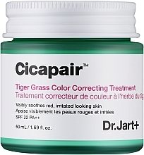 Kup Korekcyjny krem do twarzy - Dr. Jart+ Cicapair Tiger Grass Color Correcting Treatment SPF22 PA++