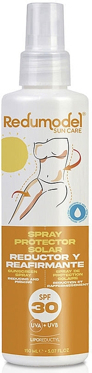 Spray do ciała chroniący przed słońcem - Redumodel Sun Care Reducing & Firming Sunscreen Spray SPF30 — Zdjęcie N1