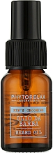 Zmiękczający olejek do brody - Phytorelax Laboratories Men's Grooming Beard Oil Detangles & Shines — Zdjęcie N1