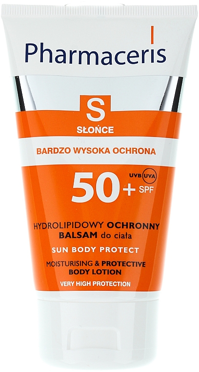 PRZECENA! Hydrolipidowy ochronny balsam do ciała SPF 50+ - Pharmaceris S Sun Body Protect * — Zdjęcie N1