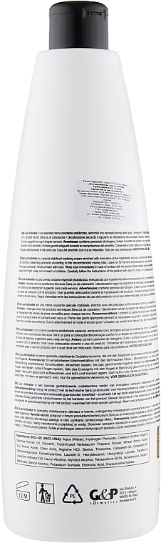 Stabilizujący krem-utleniacz 9% - Sensus Lux Activator Cream 30 Vol — Zdjęcie N2