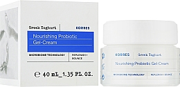 Probiotyczny nawilżający krem ​​do twarzy do skóry normalnej i tłustej - Korres Greek Yoghurt Nourishing Probiotic Gel-Cream — Zdjęcie N2