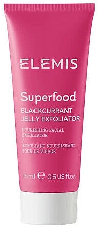 Peeling do twarzy - Elemis Superfood Blackcurrant Jelly Exfoliator (mini) — Zdjęcie N1