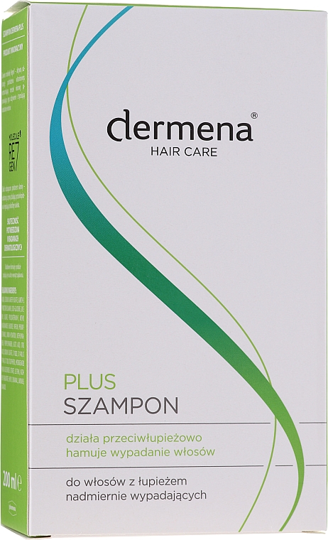 Szampon przeciwłupieżowy hamujący wypadanie włosów - Dermena Hair Care Shampoo — Zdjęcie N1