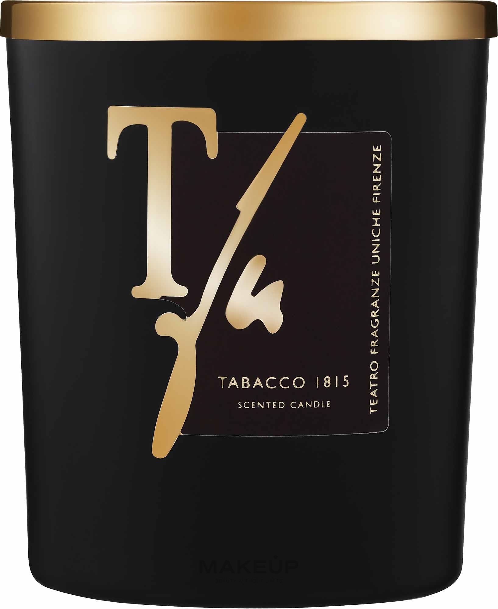 Świeca zapachowa - Teatro Fragranze Uniche Tabacco 1815 Scented Candle — Zdjęcie 180 g
