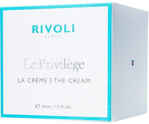 Przeciwstarzeniowy krem ​​do twarzy o bogatej konsystencji - Rivoli Geneve Le Privilege The Cream — Zdjęcie N2