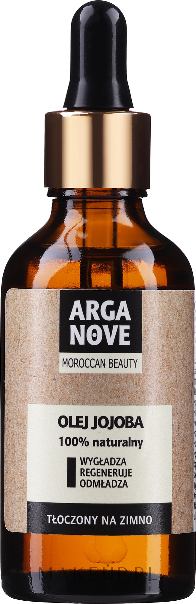 Nierafinowany olej jojoba - Arganove Maroccan Beauty — Zdjęcie 50 ml