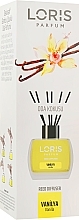 Dyfuzor zapachowy Wanilia - Loris Parfum Exclusive Vanilla Reed Diffuser — Zdjęcie N1