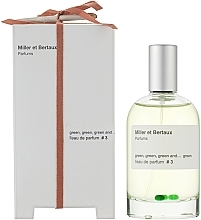 Miller Et Bertaux Green - Woda perfumowana — Zdjęcie N2