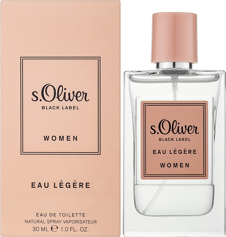 S. Oliver Black Label Eau Legere Women - Woda toaletowa dla kobiet — Zdjęcie N2