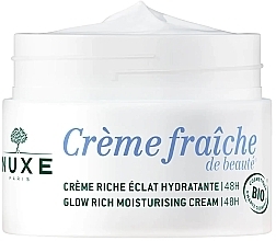 Krem nawilżający do twarzy - Nuxe Creme Fraiche De Beaute Glow Rich Moisturising Cream 48H — Zdjęcie N2