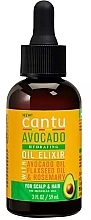 Nawilżający eliksir do włosów - Cantu Avocado Oil Elixir — Zdjęcie N1