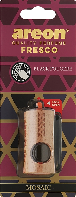 Odświeżacz powietrza Black Fougere - Areon Fresco Mosaic Black Fougere — Zdjęcie N1