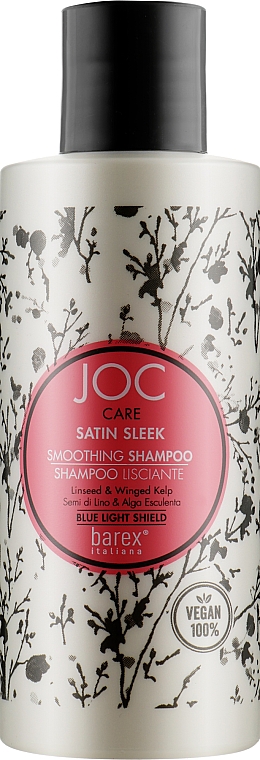 Szampon wygładzający do włosów niesfornych - Barex Joc Care Satin Sleek Smoothing Shampoo — Zdjęcie N2