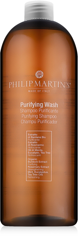 Oczyszczający szampon do włosów dla mężczyzn - Philip Martin's Purifying Shampoo — Zdjęcie N4