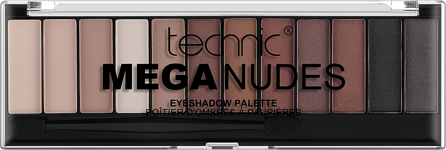 Paletka cieni do powiek - Technic Cosmetics Mega Nudes­ Eyeshadow Palette — Zdjęcie N2