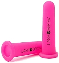 Kup Bańka silikonowa do masażu twarzy i szyi, S, różowa - Lash Brow