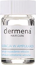 Ampułki przeciw wypadaniu włosów dla kobiet - Dermena Hair Care Ampoules Against Hair Loss — Zdjęcie N3