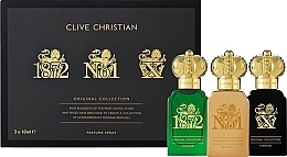 Clive Christian Original Collection Travellers Set - Zestaw (parfum 3 x 10 ml) — Zdjęcie N1