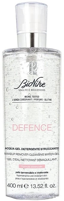 Wodny żel do demakijażu twarzy - BioNike Defence Makeup Remover Cleansing Water-Gel — Zdjęcie N1