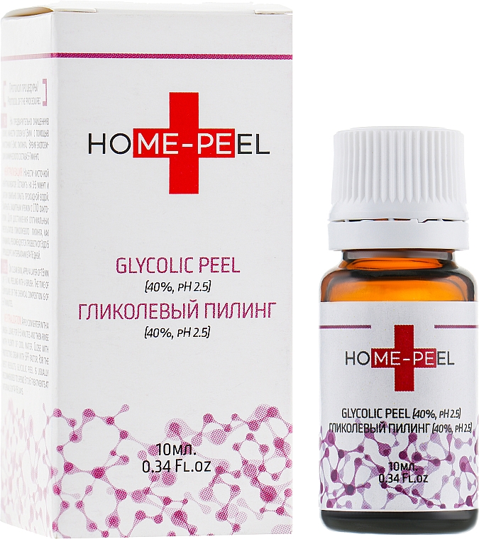 Peeling glikolowy do twarzy 40% pH 2,5 - Home-Peel — Zdjęcie N1