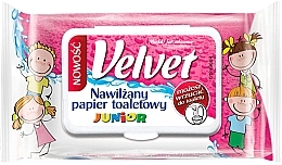 Nawilżany papier toaletowy dla dzieci - Velvet Moist Toilet Tissue Junior — Zdjęcie N1