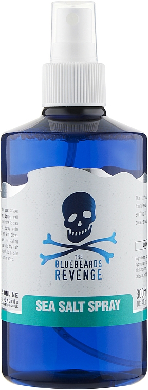 Płyn do układania włosów z solą morską - The Bluebeards Revenge Sea Salt Spray — Zdjęcie N1