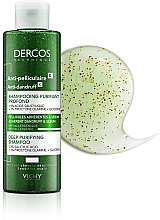 Vichy Dercos Micro Peel Anti-Dandruff Scrub Shampoo - Przeciwłupieżowy szampon peelingujący z kwasem salicylowym do włosów — Zdjęcie N9