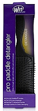 Szczotka do splątanych włosów, czarna - Wet Brush Pro Paddle Detangler Black — Zdjęcie N1