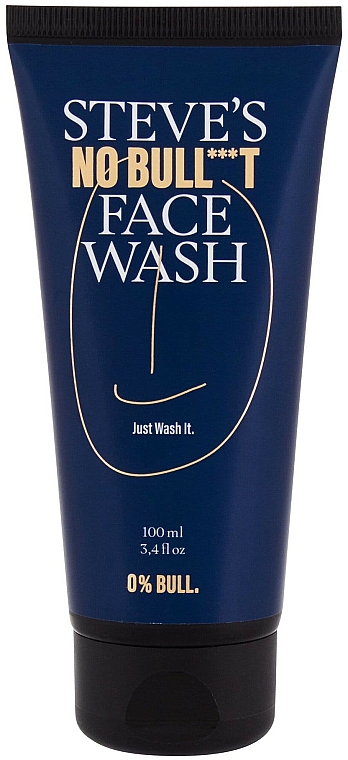 Żel do mycia twarzy dla mężczyzn - Steve´s No Bull***t Face Wash — Zdjęcie N1