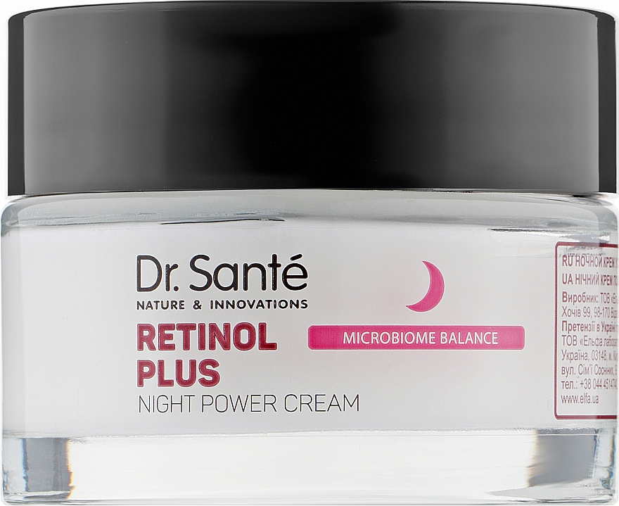 Krem na noc z retinolem - Dr Sante Retinol Plus Nigjt Power Cream