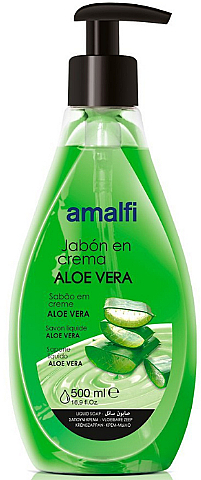 Kremowe mydło do rąk Aloe Vera - Amalfi Aloe Vera Hand Washing Soap — Zdjęcie N1