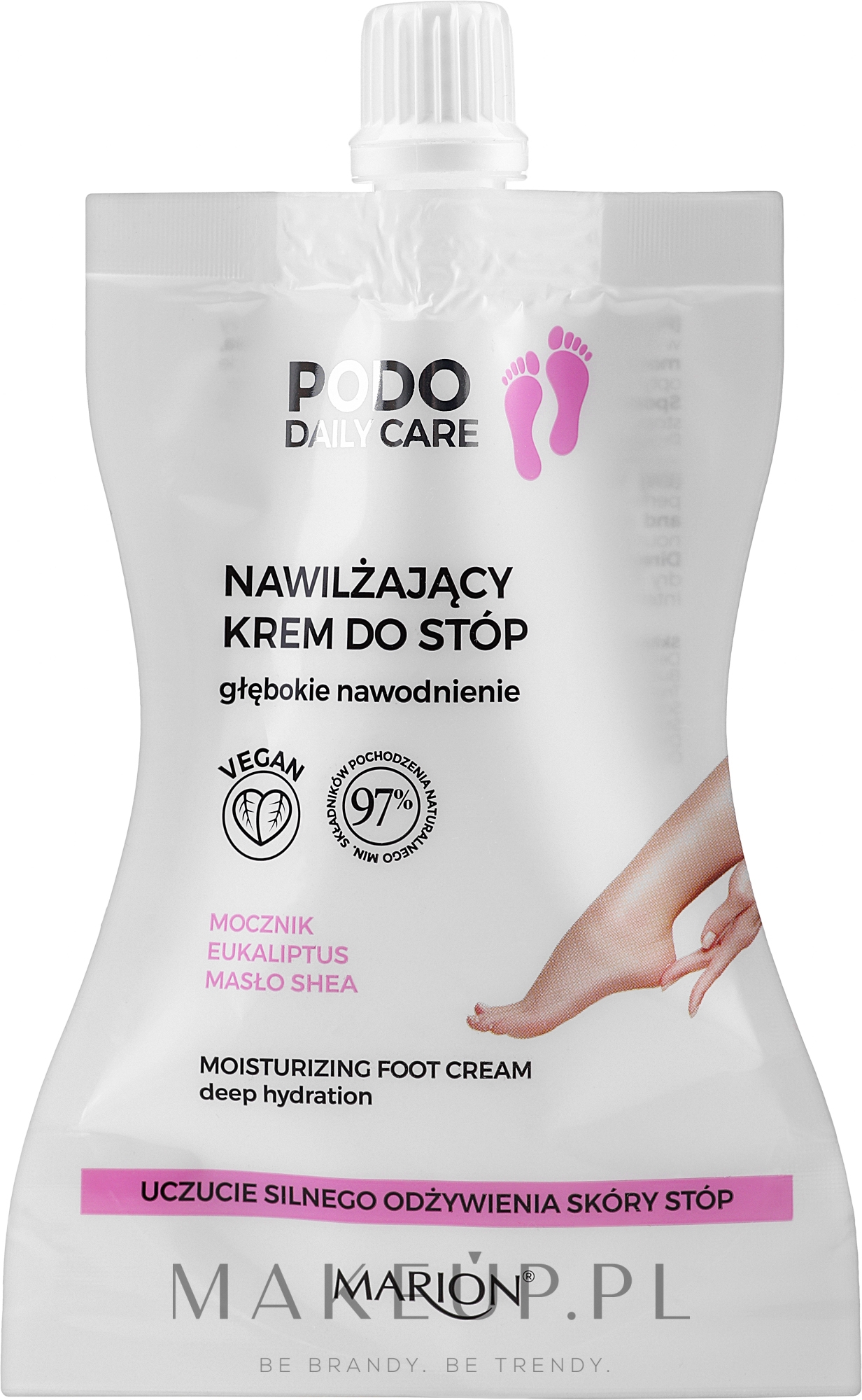 Nawilżający krem do stóp - Marion Podo Daily Care Foot Cream — Zdjęcie 50 ml